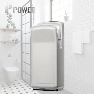 Oteller ve Restarants ABS malzeme tuvalet için çift taraflı yüksek hızlı otomatik Jet hava el kurutma makinesi