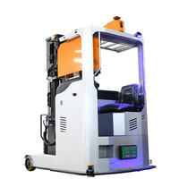Gerbeur de palettes avant Agv Warehouse Robot LAN sans fil sans conducteur Reach Truck Fourche de levage électrique AGV Chariot élévateur