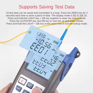 Độ chính xác cao sợi quang vạn năng G1 OPM -50 ~ + 26dbm phạm vi sợi Tester cho FTTH sử dụng - Product Image 4