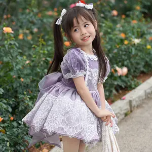 新しい夏の子供幼児スリップスカートコットンプリンセスウェディングパーティーチュールチュチュガールズドレス