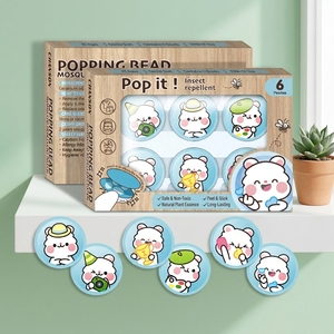 <span class=keywords><strong>Patch</strong></span> <span class=keywords><strong>anti</strong></span>-moustiques solide 100 % huile essentielle pure, écologique, pour bébés et familles, à base de boba éclatante, pour enfants - Meilleures ventes - Product Image 1