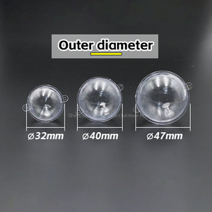 Flotador de Pesca Transparente en Forma de Bola de 32mm/40mm/47mm, Ideal para Cebo Flotante - Product Image 3