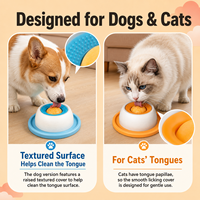 Gamelle anti-choc pour animaux de compagnie, gamelle à alimentation lente avec ventouse pour chats et chiens, écologique, antidérapante, PP+TPR, pour l'extérieur, les voyages et l'intérieur