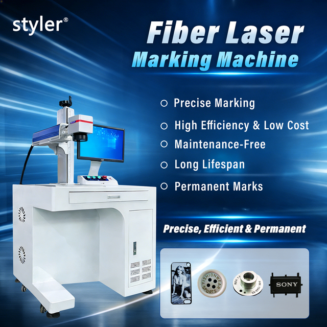 Laser Marking Machine for Battery Fibre Laser Marking Machine  Pulse Control High Precision Industrial Use ISO Certified
