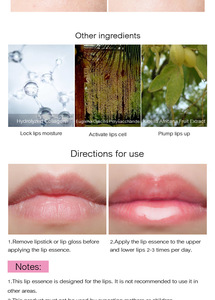 Brillo Labial Voluminizador al por Mayor, Hidratante, Reduce las Líneas Finas de los Labios, Larga Duración, Resistente al Agua, Esencia Antienvejecimiento para el Cuidado de los Labios, Esencia Negra - Product Image 2