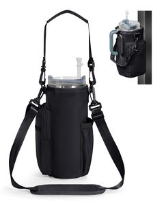 Sac de sport magnétique transfrontalier avec support pour bouteille d'eau, porte-téléphone et rangement pour accessoires de fitness - Product Image 1