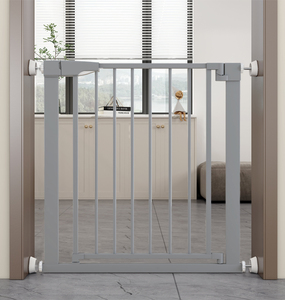 <span class=keywords><strong>Porte</strong></span> pour animaux de compagnie écologique à fermeture automatique extra large de 29.7 "à 46" <span class=keywords><strong>Porte</strong></span> d'<span class=keywords><strong>escalier</strong></span> facile à traverser <span class=keywords><strong>Porte</strong></span> pour chien noir de 30 "de haut Portes pour bébé Salon en métal - Product Image 3