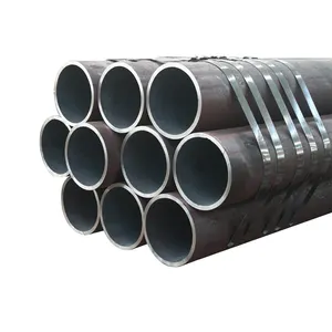 ASTM A53 GrB hot rolled seamless carbon steel pipe steel iron pipe for water transportation