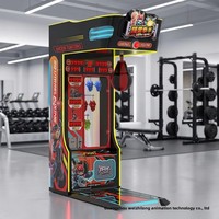 Nouvelle console de jeu d'arcade à monnayeur, machine de boxe explosive Chestnut Boxer, cadeau pour enfants