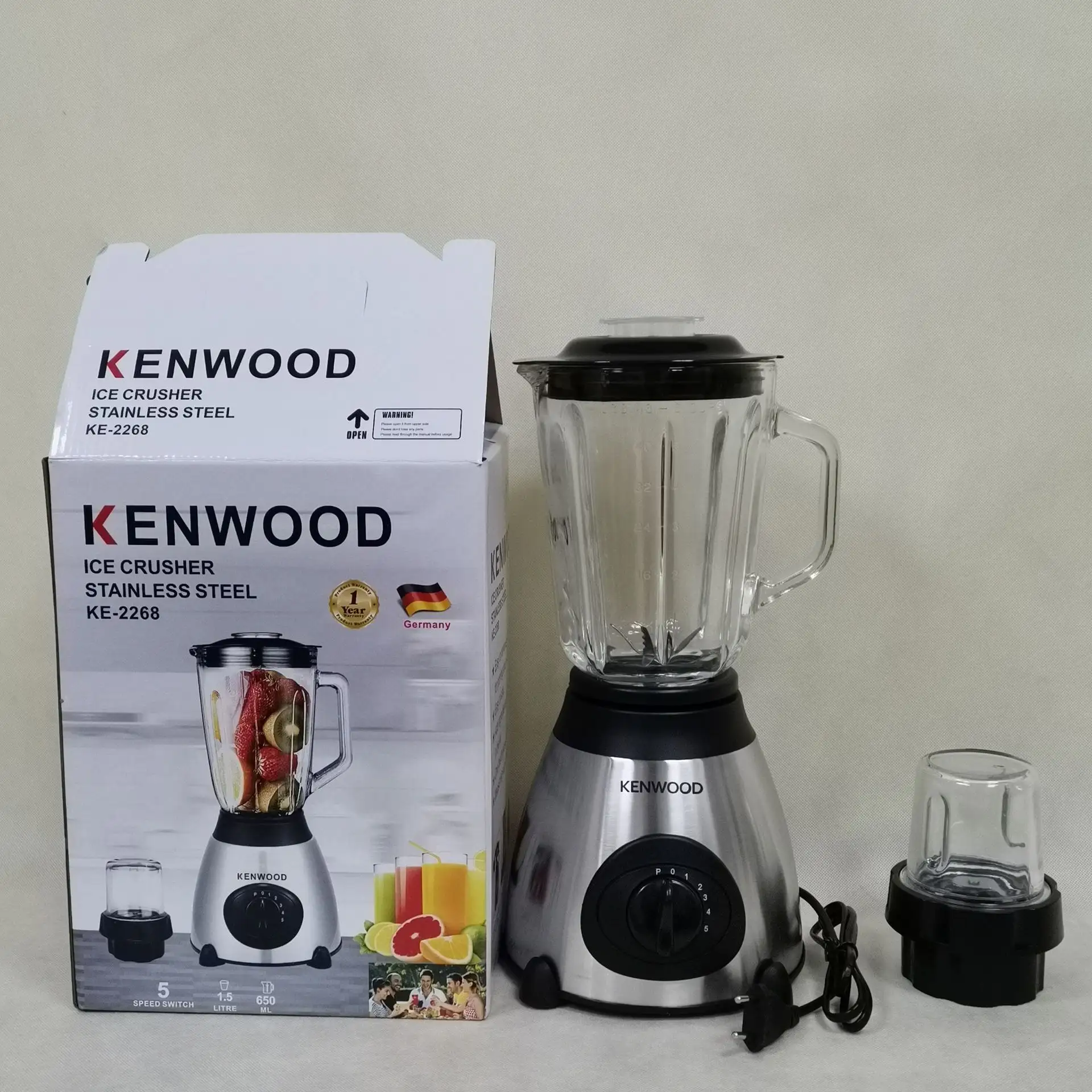 Factory Price Hot Sale, High Power Brand New High Speed 1.5L Juicer Commercial Electric Smoothie Blender/