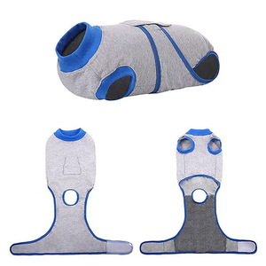 Combinaison de stérilisation pour chien et chat, en coton, protection des plaies, <span class=keywords><strong>anti</strong></span>-anxiété, combinaison de protection pour la récupération - Product Image 4