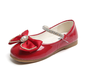 Chaussures habillées pour filles, nouvelle collection printemps, chaussures de princesse Mary Jane à nœud pour enfants, chaussures de fête pour bébés de 2 à 7 ans - Product Image 6