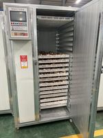 Nouveau déshydrateur alimentaire à petite échelle en acier inoxydable 2 doubles portes noix graines séchoir à haricots Machine 20 plateaux