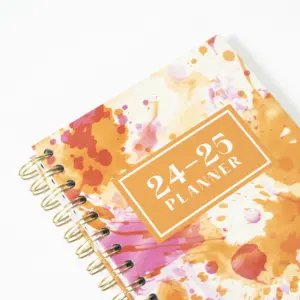 Wholesale 2024 Weekly Monthly Planner Agenda Diary Daily Goal Wellness Journal Spiral School Office Supplies Workout Notebook