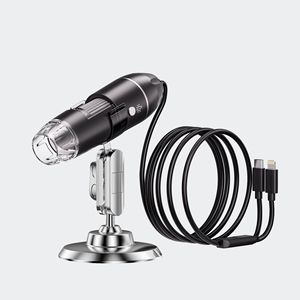 Handheld Digital Microscope 1600X 2 Million Pixel With 8 Led Light For Apple And Android Devices Repair Observation - Product Image 1