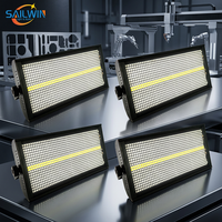 Lumière stroboscopique LED à 8+8 segments avec contrôle DMX512 pour bar, DJ, discothèque, scène et parc à thème, lumières flash RVB