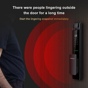 Высококачественный умный замок HONGTU F3Max с прецизионной гравировкой на ЧПУ, биометрическим распознаванием вен ладони, распознаванием лица, отпечатком пальца и кодовым замком. - Product Image 5