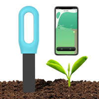 Haozee Tuya Smart Zigbee Capteur d'humidité du sol Température Humidité Mètre pour la maison Assistant Zigbee2mqtt pour jardin Garage Utilisation