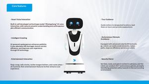 Robô de Serviço AI Smart Timo com ChatGPT, Reconhecimento Facial, Interação por Voz e Função de Recepção - Product Image 4