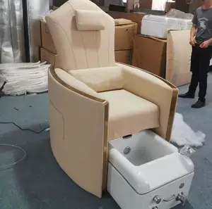 High Quality Modern Luxury Nail Salon Furniture Foot Spa Chair Electric Massage Pedicure Chair