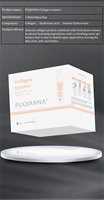 OEM PUQIANNA Marque privée Soins de la peau Sérum pour le visage Sérum hydratant blanchissant Ampoules 4 DSérum collagène à l'acide hyaluronique