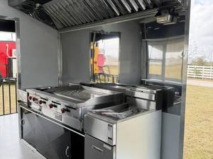<span class=keywords><strong>Remolque</strong></span> de Comida para Asados de Aluminio Cuadrado con Terraza |   Parrilla Ahumadora con Luces <span class=keywords><strong>LED</strong></span> para Barbacoa Callejera - Product Image 6