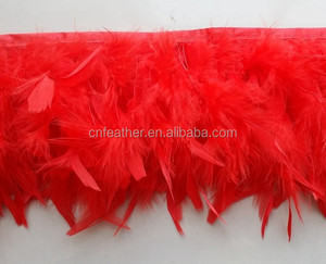 Venta al por mayor stock de colores blanco Turquía Chandelle pluma flecos ajuste para <span class=keywords><strong>carnaval</strong></span> fiesta ropa vestidos - Product Image 6