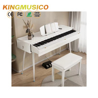 Bois massif 88 touches marteau pondéré Piano Action Piano numérique orgue électronique MIDI musique clavier usine de Chine