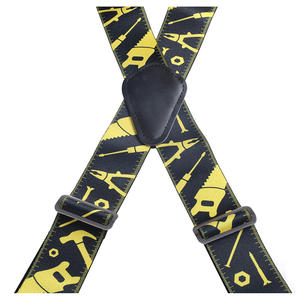 <span class=keywords><strong>Bretelles</strong></span> <span class=keywords><strong>de</strong></span> <span class=keywords><strong>travail</strong></span> réglables en X pour <span class=keywords><strong>homme</strong></span>, personnalisées, robustes, 2 pouces <span class=keywords><strong>de</strong></span> large, élastiques - Product Image 1