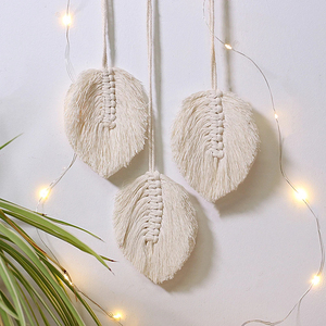 2PCS Sets <span class=keywords><strong>attrape</strong></span>-rêves étoile <span class=keywords><strong>lune</strong></span> <span class=keywords><strong>macramé</strong></span> Tenture murale Ramadan <span class=keywords><strong>attrape</strong></span>-rêves Décorations Ramadan faites à la main 2024 Cadeau - Product Image 4