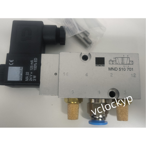 Vanne solénoïde HAFNER MND 510 701 DC24V, vanne pneumatique utilisée - Product Image 3