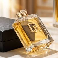 Bouteille diffuseur à roseaux en verre transparente carrée plate 100ml 50ml 150ml rechargeable avec bouchon à vis personnalisable par gravure 100 pièces
