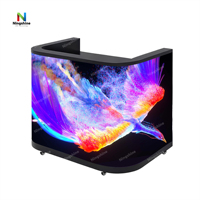 P1.86 P2.5 GOB Cabine DJ portable pour scène, concert, événement, hôtel, boîte de nuit, table de DJ, écran LED, mur d'affichage
