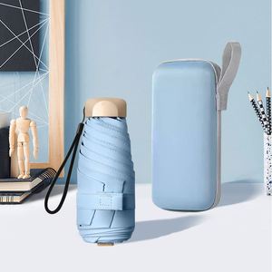 Parapluie miniature pliable de haute qualité, best-seller, protection UV, avec impression de logo - Product Image 1