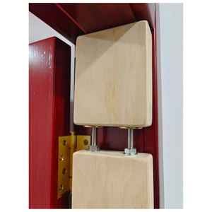 Barra per <span class=keywords><strong>trazioni</strong></span> regolabile <span class=keywords><strong>in</strong></span> <span class=keywords><strong>legno</strong></span> per porta e barra orizzontale da porta, montaggio senza foratura, scala per allenamento ecologica - Product Image 3