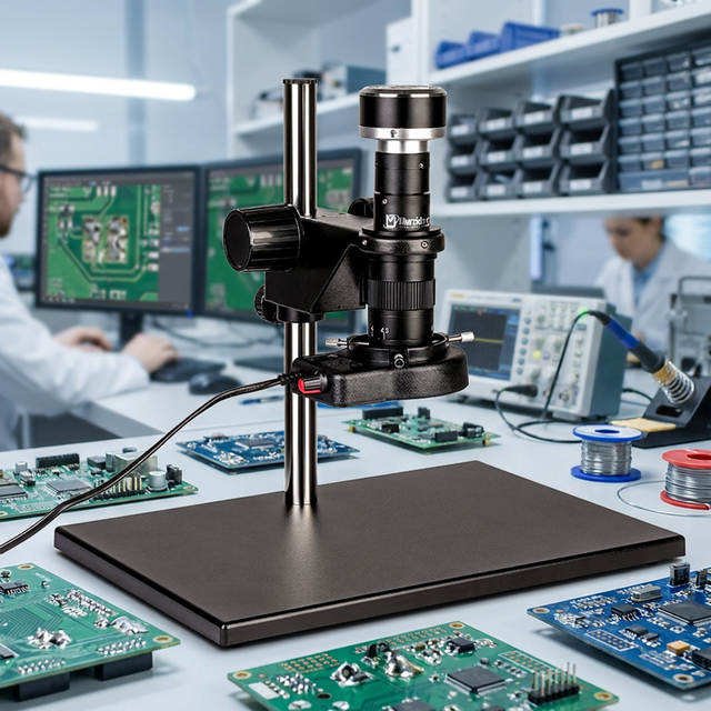 Murzider MSD417-C1228 Industrial Digital Microscope for PCB Inspection Soldering QC