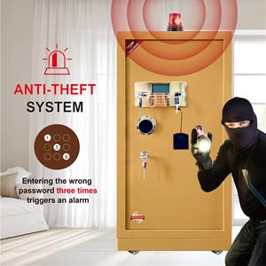 Nhà Hiện Đại Văn phòng chống trộm chống cháy tập tin an toàn mật khẩu + Master Key điện tử kỹ thuật số khóa 2 giờ chống cháy Tủ lưu trữ - Product Image 3