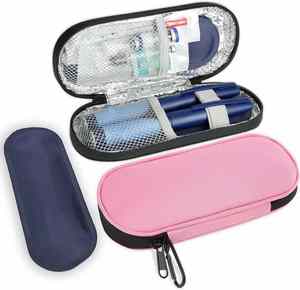 Insulin Pen Cooler Travel Case Ice Packs Diabetic Medication <b>Insulated</b> Cool Organizer,Insulin Pen and Other Diabetic Supplies - Product Image 2
