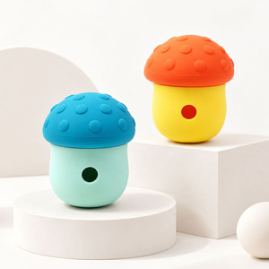 OEM Interactive <b>Treat</b> Dispensing <b>Dog</b> Puzzle Toy Mushroom Slow Feeder Food Enrichment Toy For Boredom Relief Wholesale - Product Image 1
