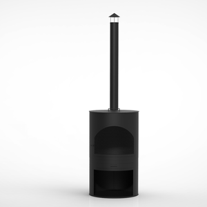 <span class=keywords><strong>Chimenea</strong></span> de Leña para Patio Kf con Altura Ajustable, Inserto de <span class=keywords><strong>Chimenea</strong></span> de Leña Resistente para Exteriores - Product Image 3