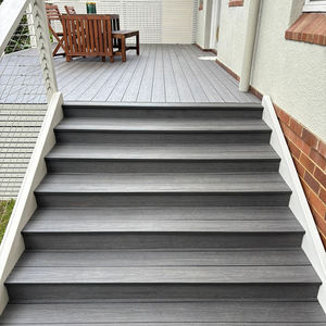 Plancher en bois synthétique WPC co-extrudé anti-ultraviolet de 23 mm <span class=keywords><strong>pour</strong></span> l'extérieur, adapté aux piscines - Product Image 5