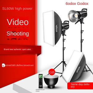 <span class=keywords><strong>Godox</strong></span>-Luz LED de relleno para fotografía, <span class=keywords><strong>SL60W</strong></span>, anclaje para habitación de transmisión - Product Image 3