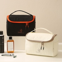 Neceser de Viaje MKW6040, Organizador Portátil con Forma de Almohada, Ligero, para Artículos de Aseo y Cosméticos, Ideal para Vacaciones