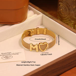 Aksesoris Kalung Huruf Besar Bentuk Hati Geser untuk Anjing dan Wanita, serta Kit Huruf Geser - Product Image 6