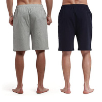Maxgarment Logo personnalisé Streetwear Casual Fitness Hommes Mid Bermuda Shorts Polyester/Coton peigné Anti-Rides Shorts