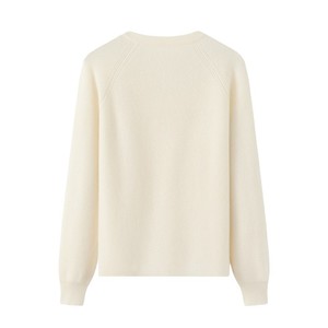 OEM Women 100% Pure Cashmere <strong>Sweaters</strong> <strong>Factory</strong> Custom V-neck <strong>Knit</strong> Warm Winter Real Cashmere Pullover - Product Image 4