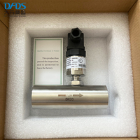 Medidor de Flujo de Turbina de Alta Presión 400 bar, Acero Inoxidable SS304, Rosca Interna BSPP DN20, para Aceite Hidráulico