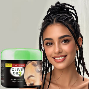 Gel Coiffant pour Tresses Marque Privée Tenue <span class=keywords><strong>Extra</strong></span> <span class=keywords><strong>Forte</strong></span> Longue Durée Sans Écaillage Formule Naturelle <span class=keywords><strong>à</strong></span> l'Huile d'Olive et <span class=keywords><strong>à</strong></span> l'Aloès - Product Image 3