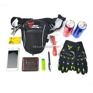 Bolsa de Pierna y Cintura Expandible SLKE Knight Equipment, Negra, Impermeable, para Motociclismo y Carreras, de Poliéster - Product Image 5