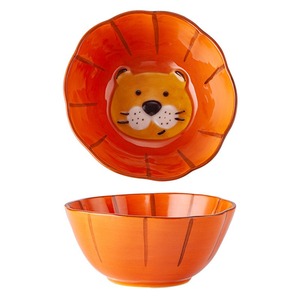Plato de Cerámica con Diseño de León para el Hogar, Cocina o Restaurante, con Diseño de Animal de Dibujos Animados para Tazas y Platillos - Product Image 5